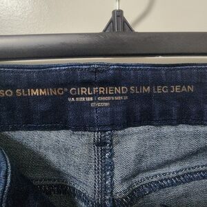 Chico's Blue Straight Leg Jeans